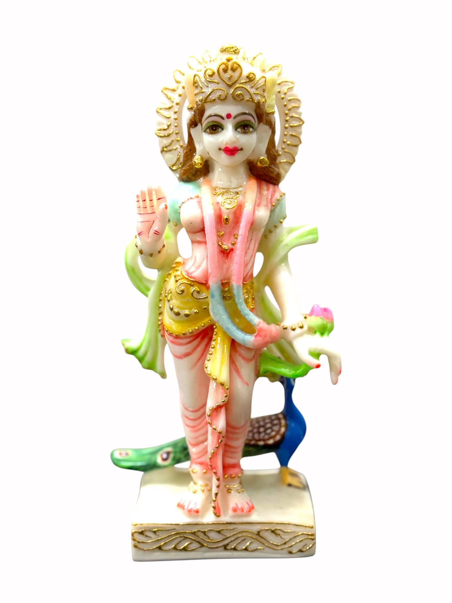 Goddess Radha '9inch' (Pure Marble)
