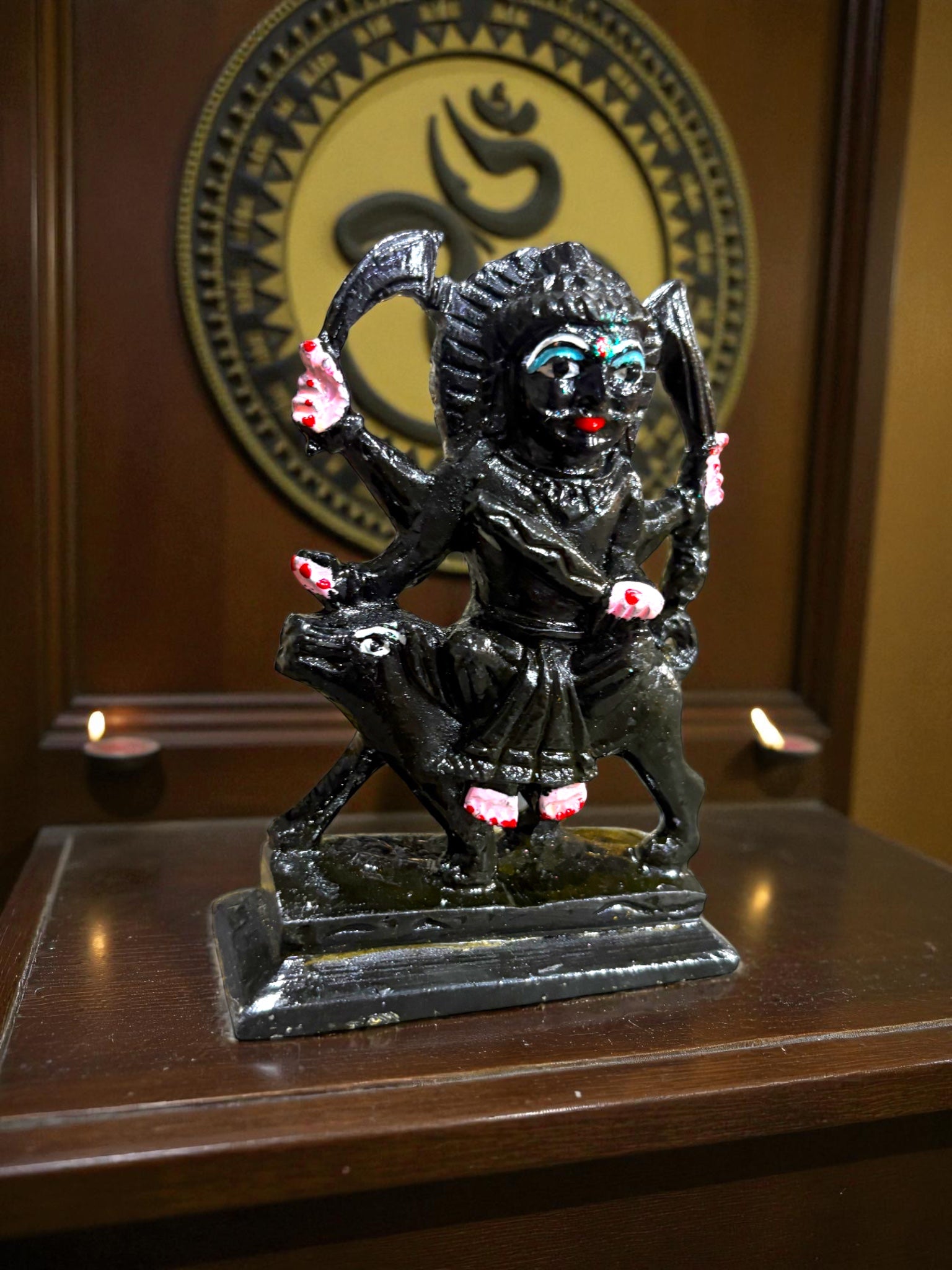 Kaal Bhairav '6Inch' (Pure Black Marble)