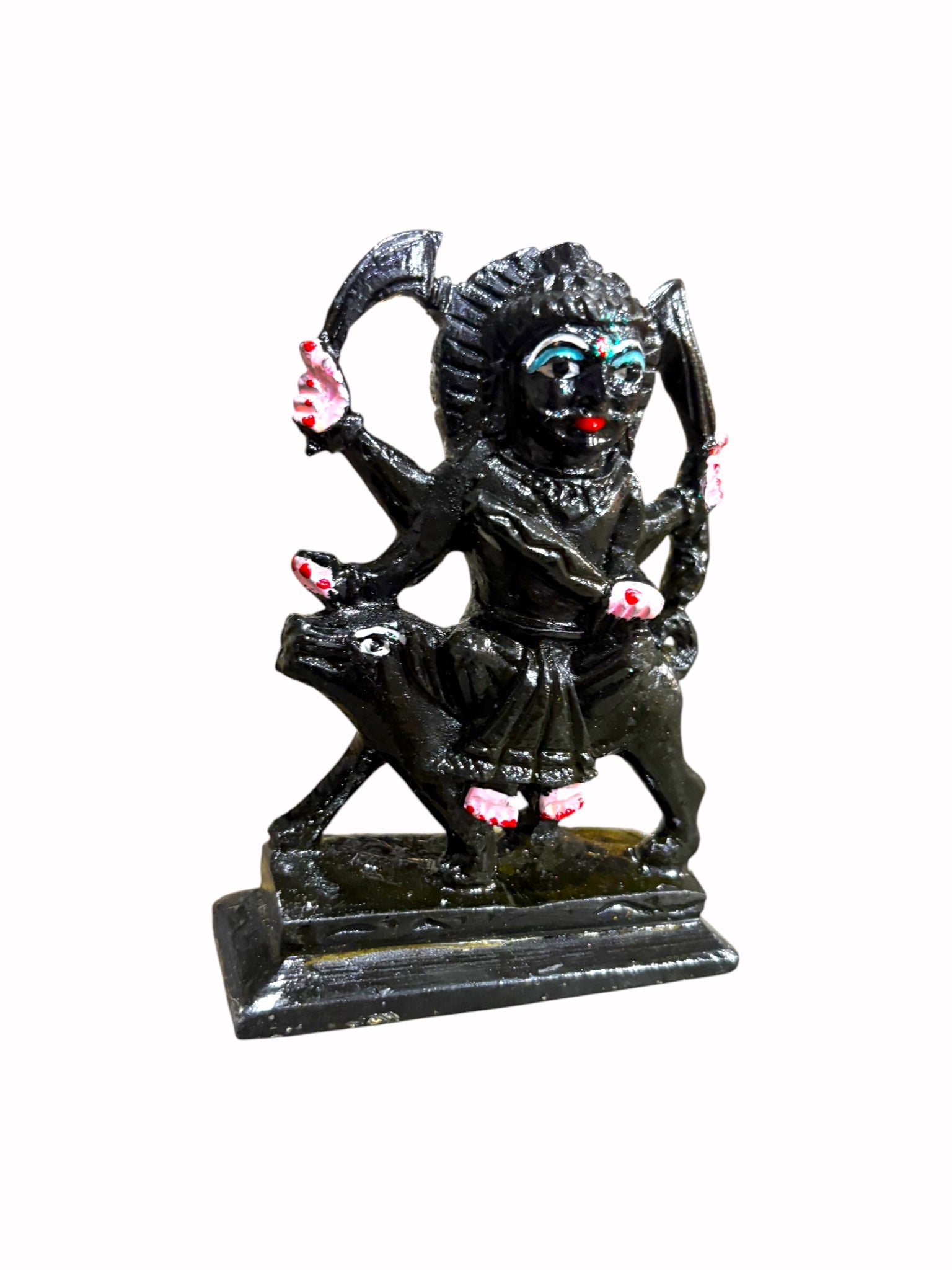 Kaal Bhairav '6Inch' (Pure Black Marble)
