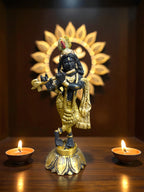 Lord Krishna '7 Inch' (Pure brass)
