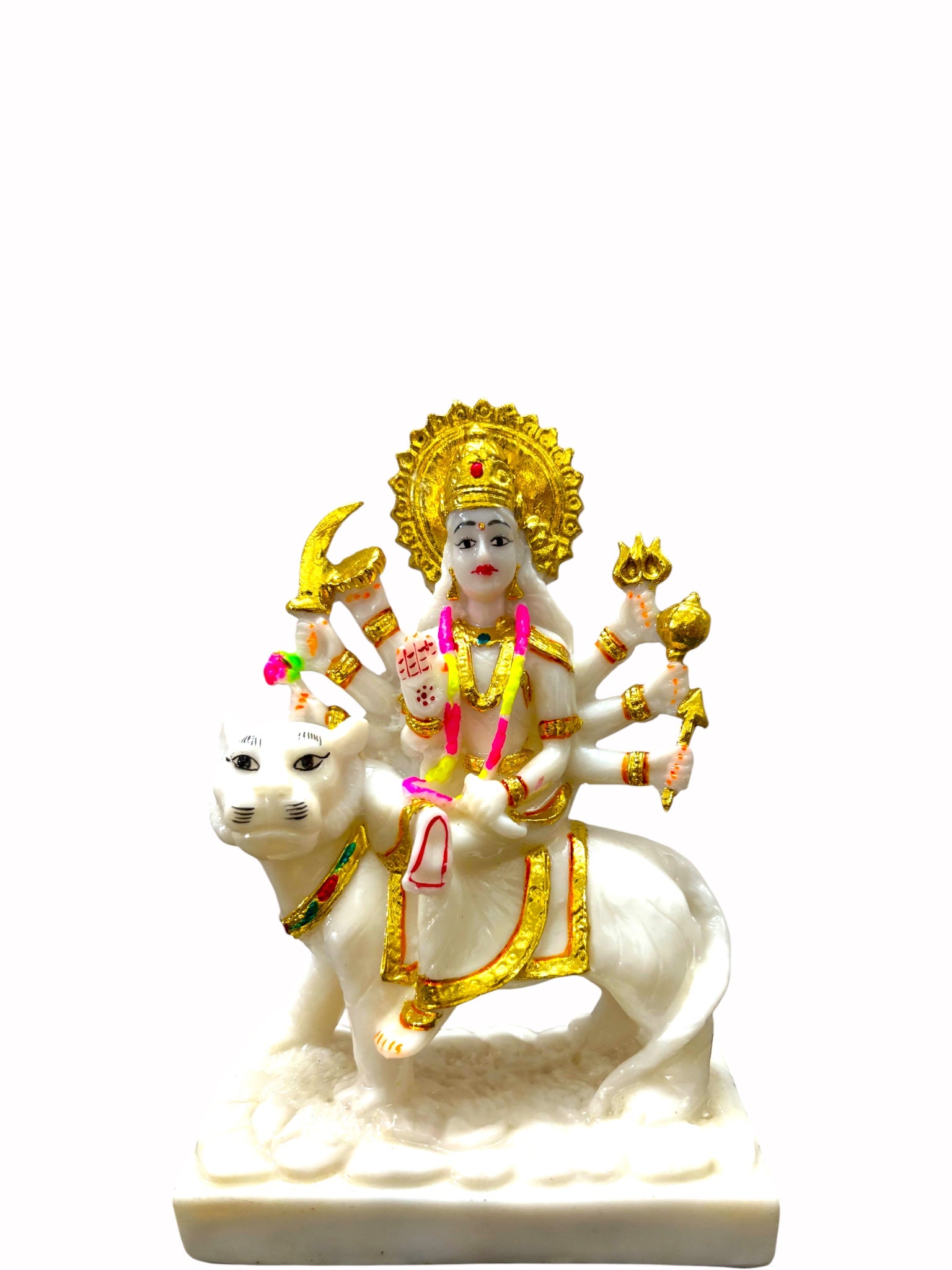 Maa Durga '6Inch' (Pure Marble Dust)