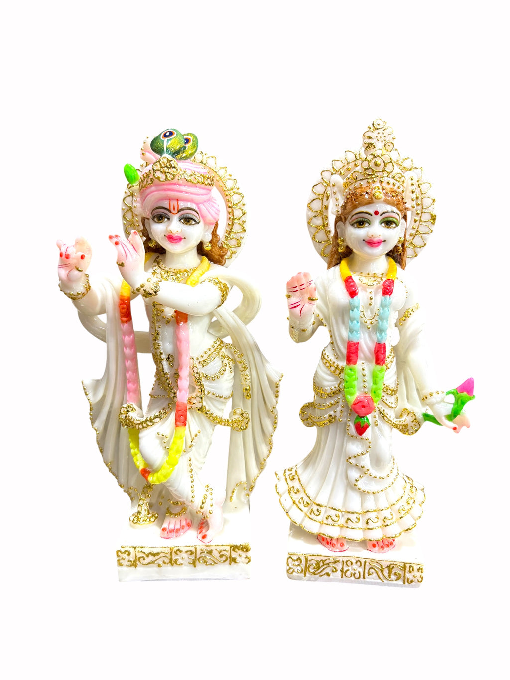 RadhaKrishna '9 Inch' (Pure Marble)