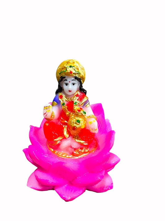 Goddess Lakshmi '2 Inch' (Pure Marble Dust)