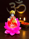 Goddess Lakshmi '2 Inch' (Pure Marble Dust)