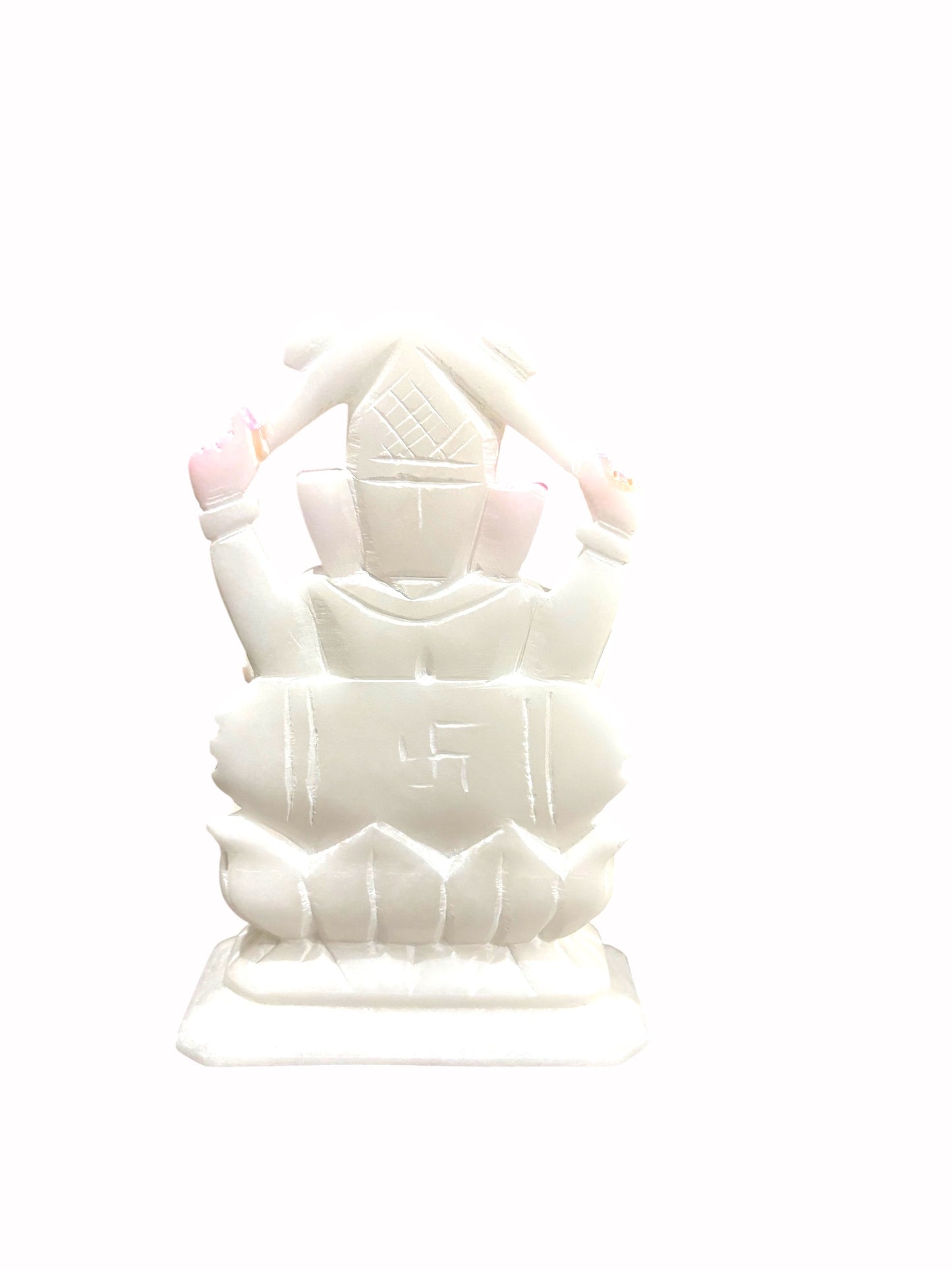 Lord Ganesha '6-Inch' (Pure Marble)