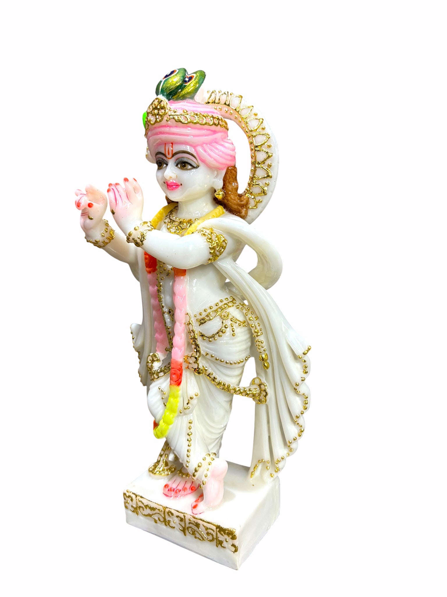 Lord Krishna '9inch' (Pure Marble)