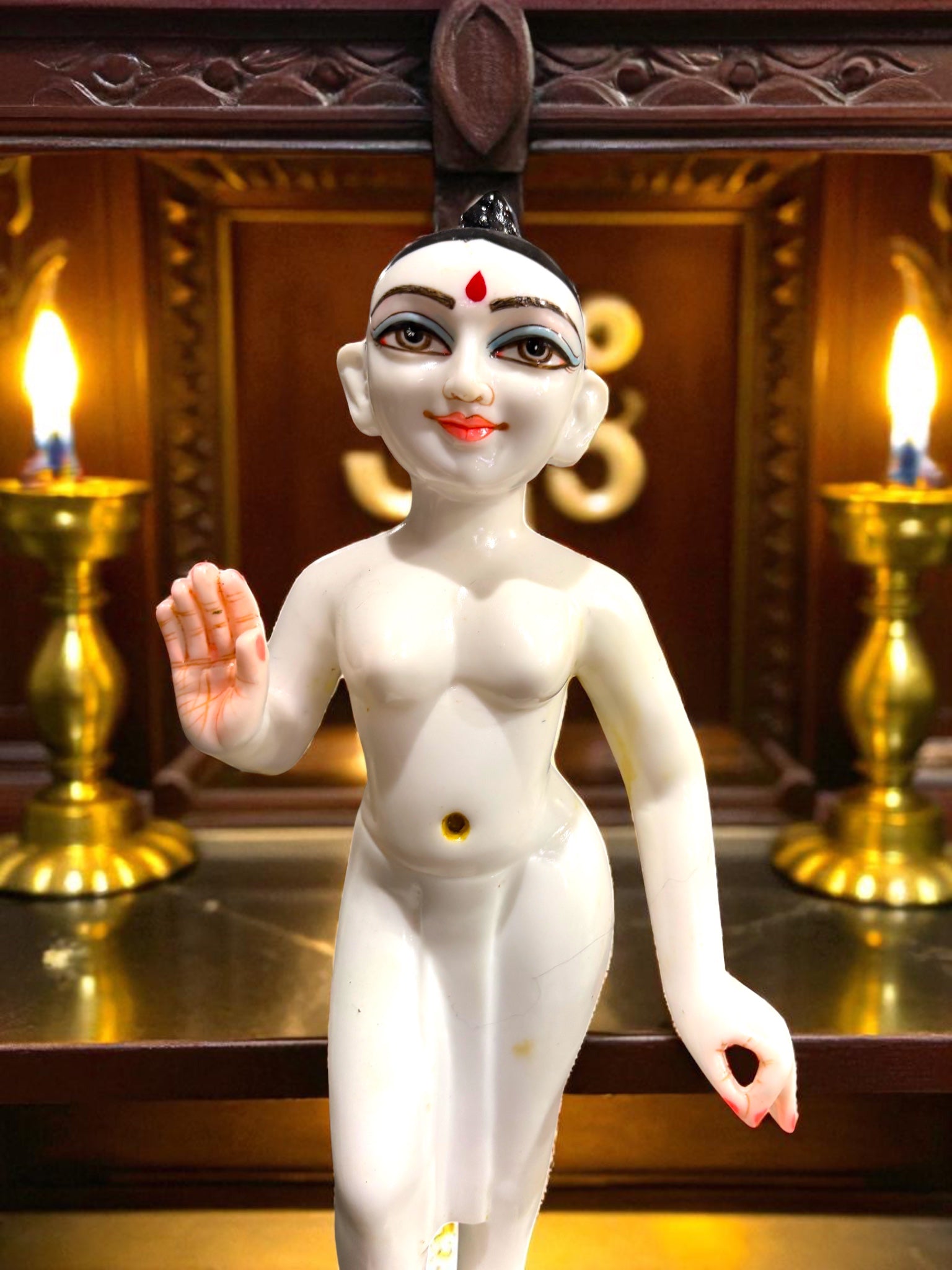 RadhaKrishna '12 Inch' (Pure Marble)