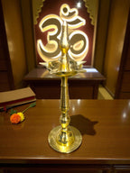 Diya Stand '7Inch' (Pure Brass)