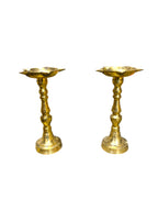 Diya Stand '9Inch' (Pure Brass)