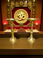 Diya Stand '9Inch' (Pure Brass)
