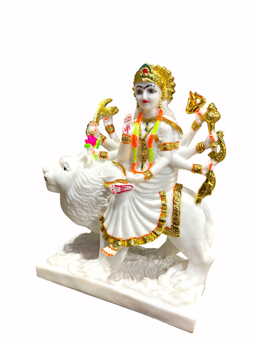 Durga maa '12 Inch' (Pure Marble Dust)