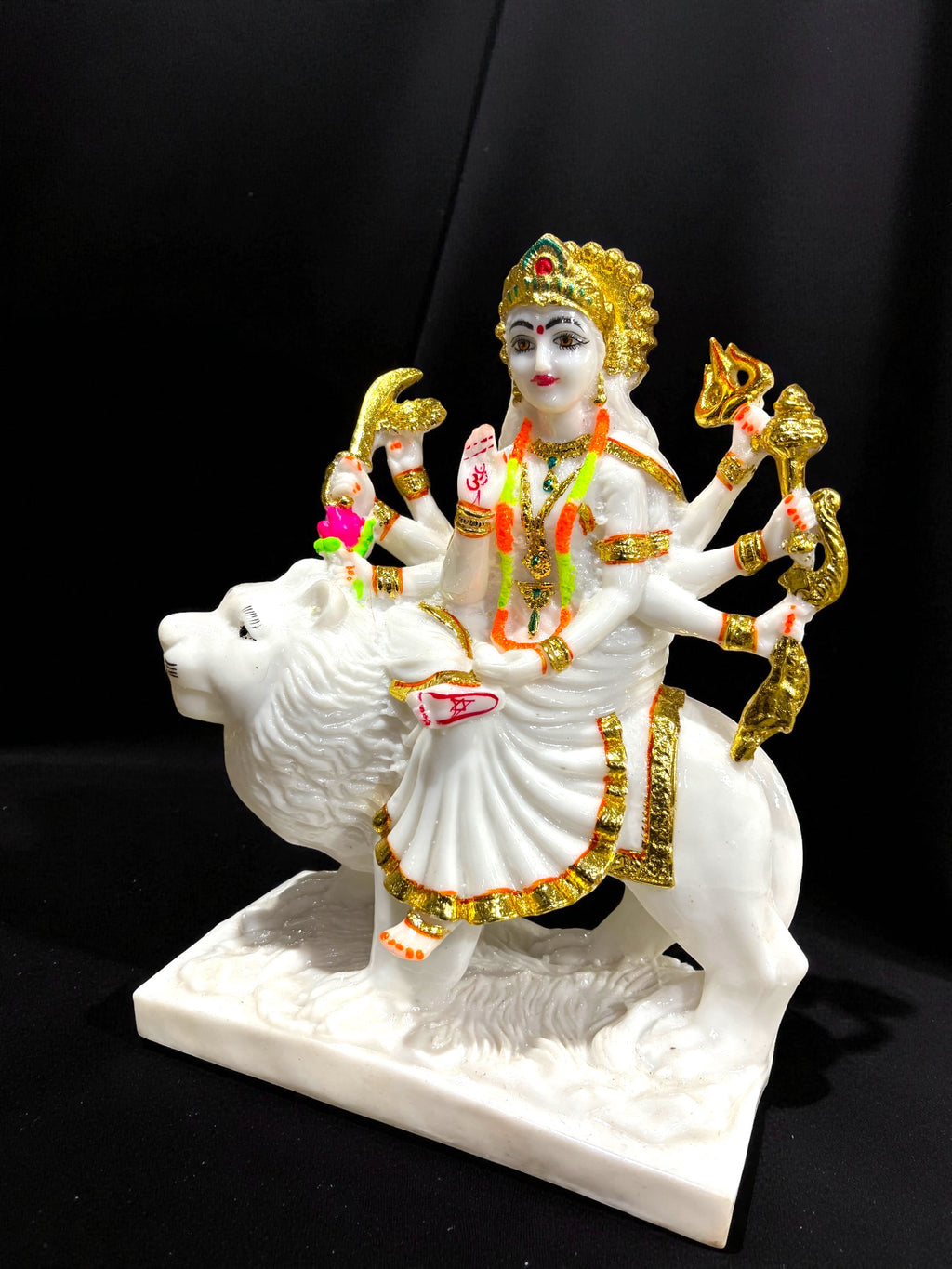 Durga maa '12 Inch' (Pure Marble Dust)
