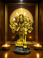 Panchmukhi Hanuman '6 inch' (Pure Brass)