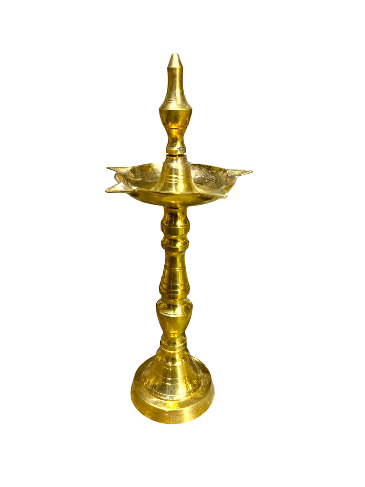 Diya Stand '7Inch' (Pure Brass)