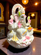 Lord Ganesh '12 inch' (Pure Marble)