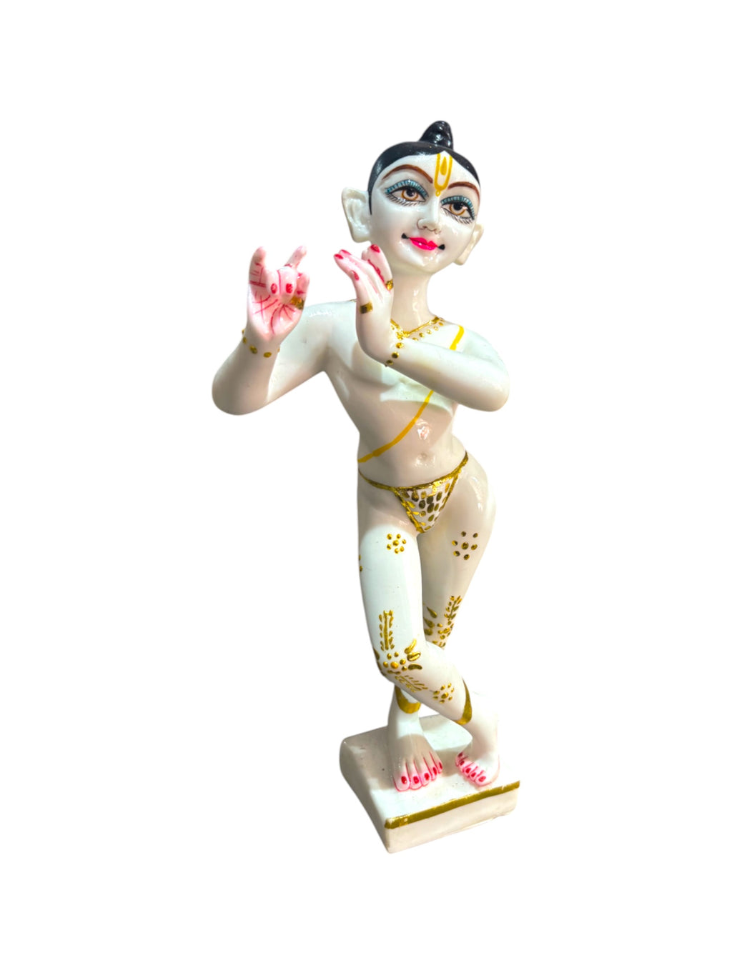 ISKCON Radha Krishna  '12 Inch' (Pure Marble)