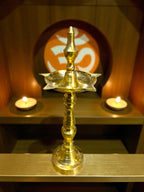 Diya Stand '7Inch' (Pure Brass)