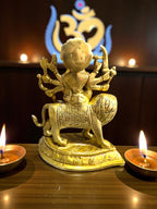 Maa Durga '5 Inch' (Pure Brass)