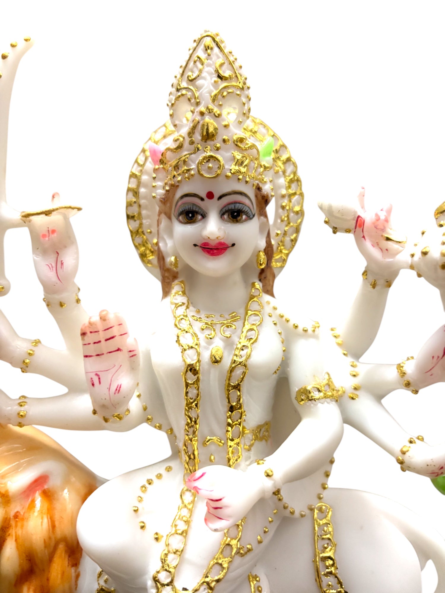 Maa Durga '7Inch' (Pure Marble)