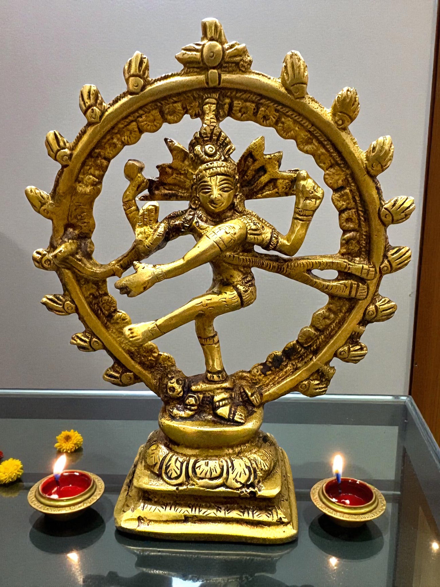 Nataraja '9 Inch'  (Pure Brass)