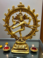 Nataraja '9 Inch'  (Pure Brass)