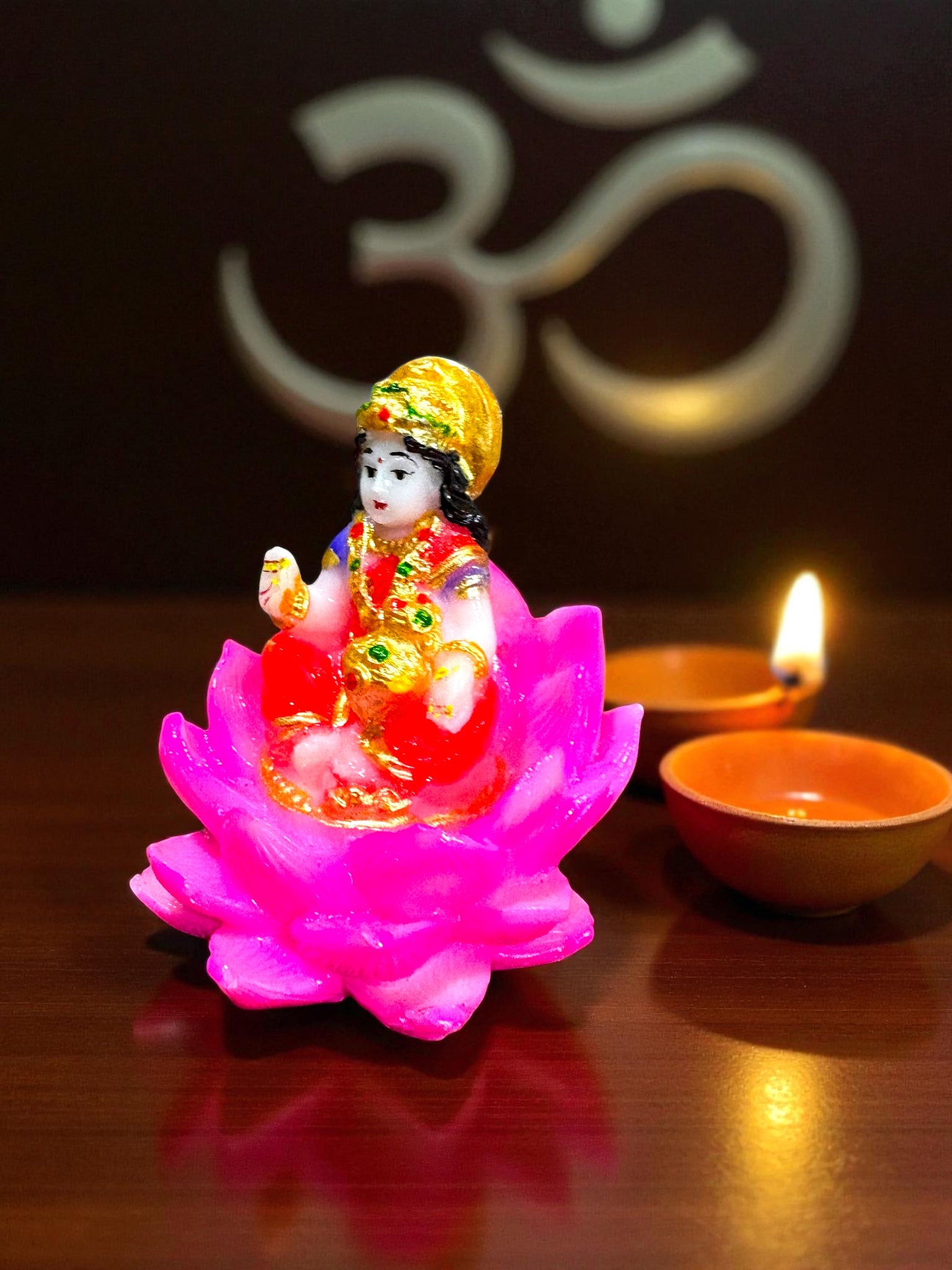 Goddess Lakshmi '2 Inch' (Pure Marble Dust)