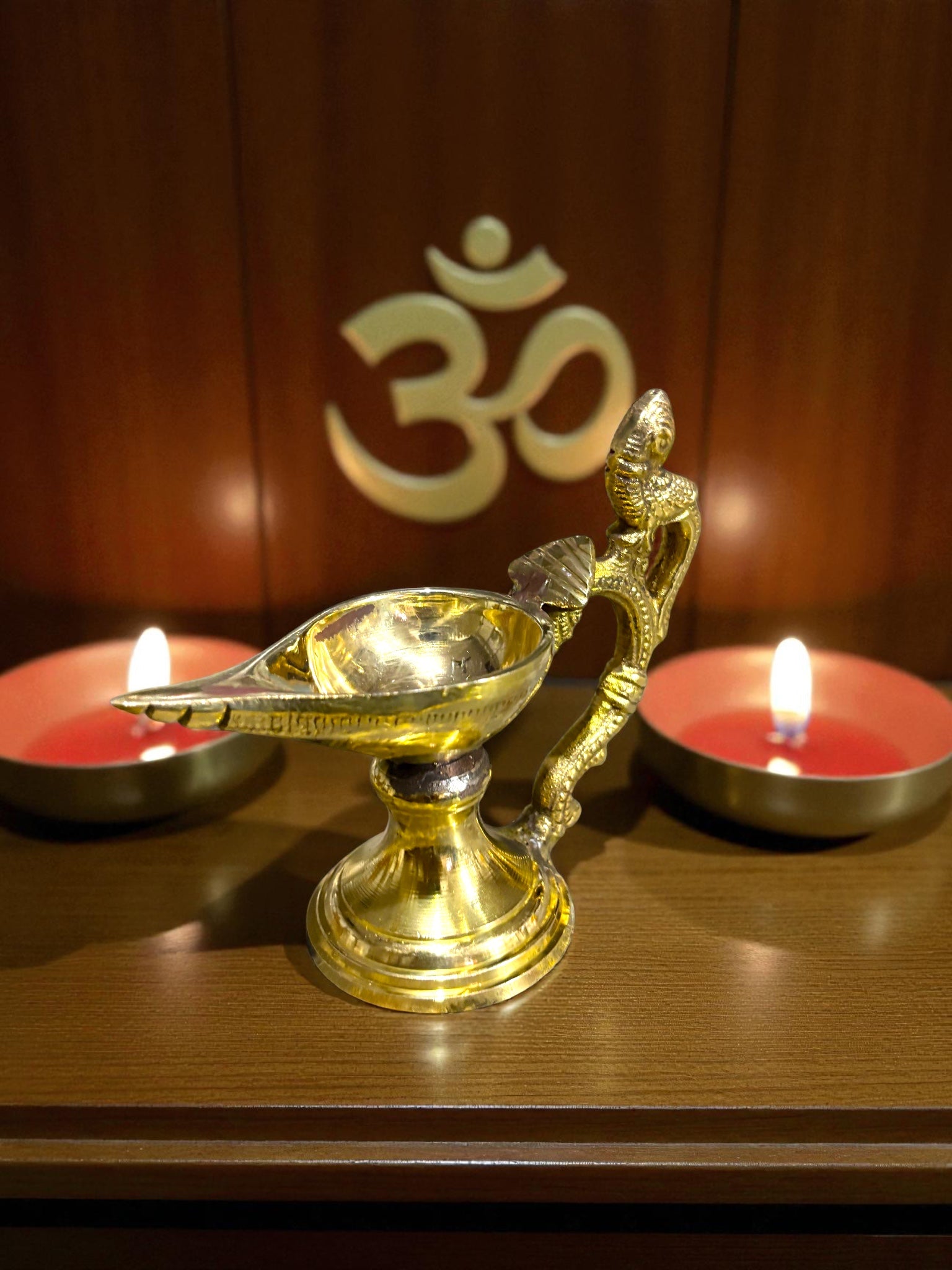 Aarti Diya(Pure Brass)
