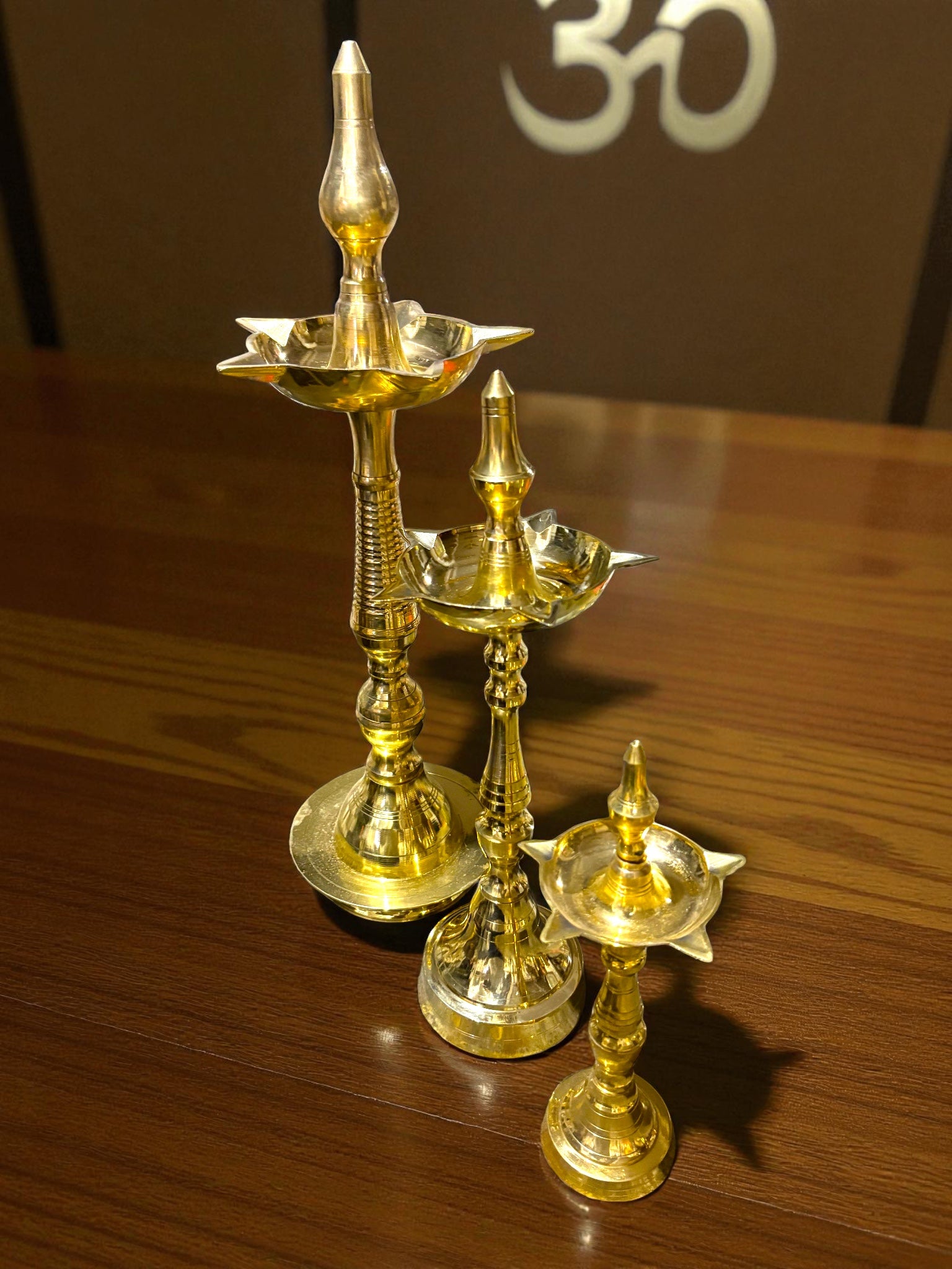 Diya Stand '7Inch' (Pure Brass)