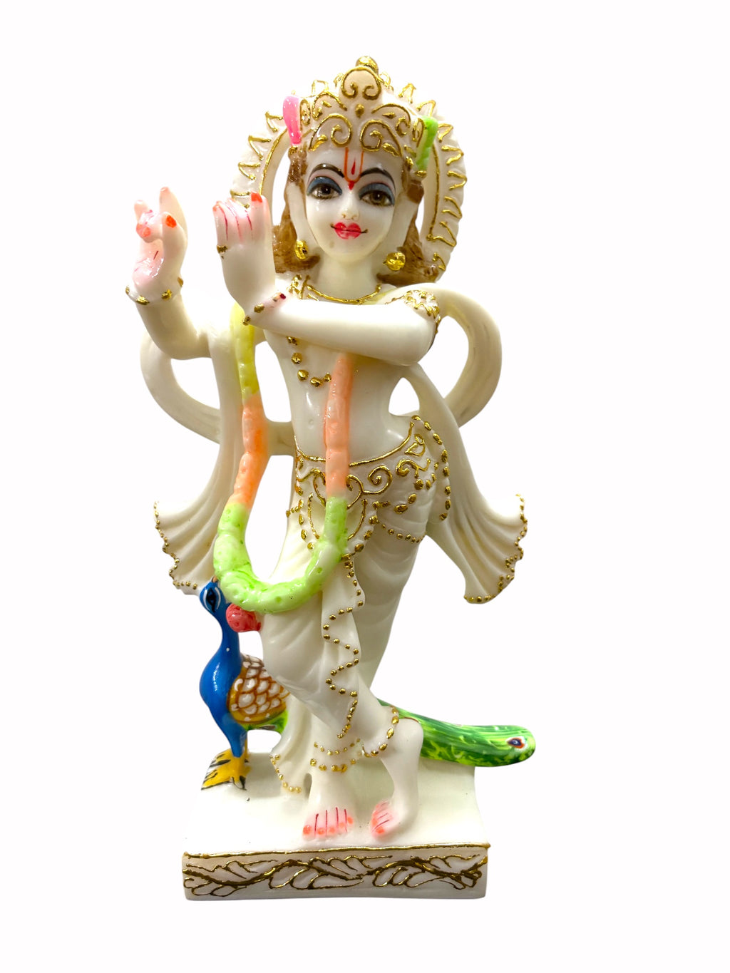 Lord Krishna '9inch' (Pure Marble)