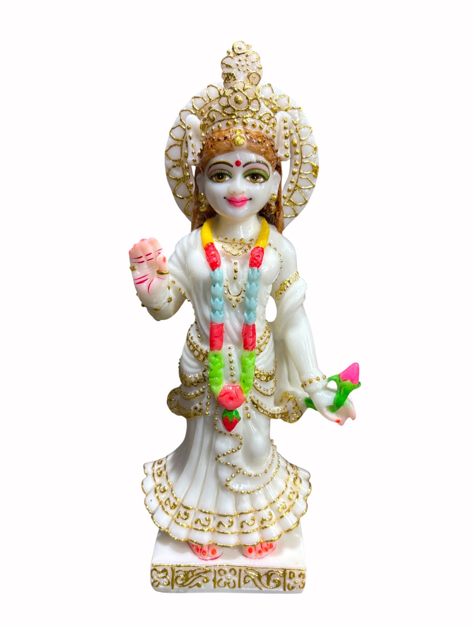 Goddess Radha '9 Inch' (Pure Marble)