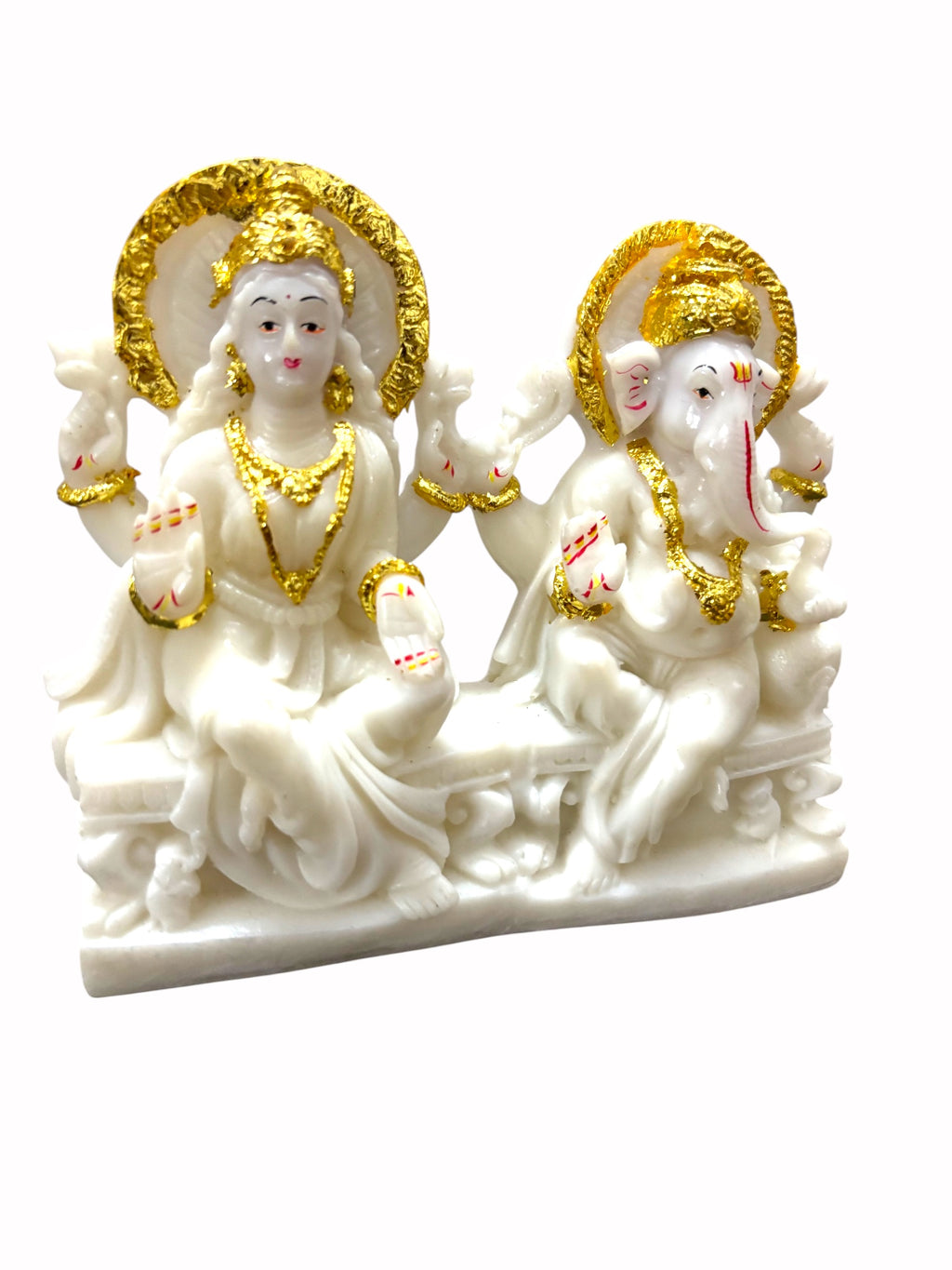 Lakshmi Ganesha '5Inch' (Marble Dust)