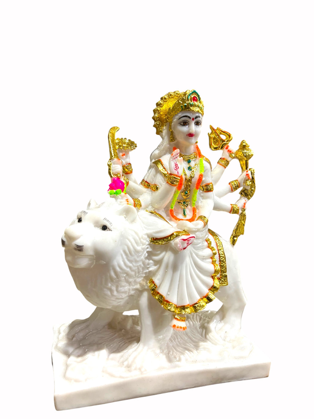 Durga maa '12 Inch' (Pure Marble Dust)