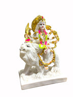 Durga Maa '9 Inch' (Pure Marble Dust)
