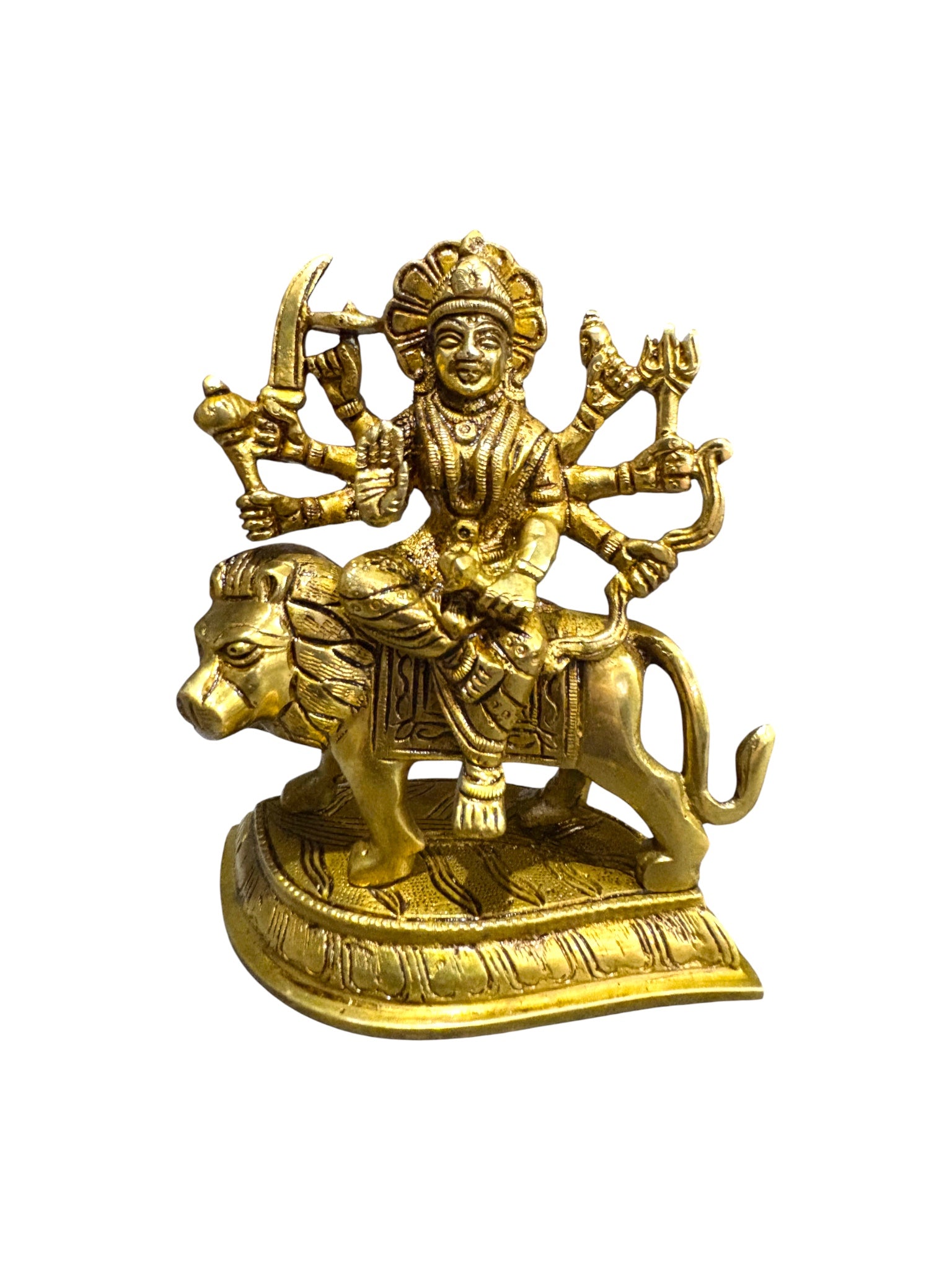 Maa Durga '5 Inch' (Pure Brass)