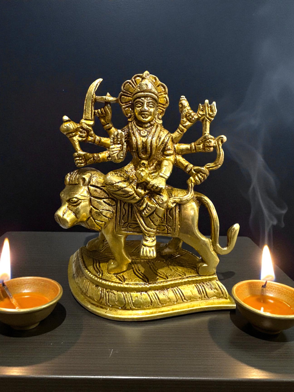 Maa Durga '5 Inch' (Pure Brass)