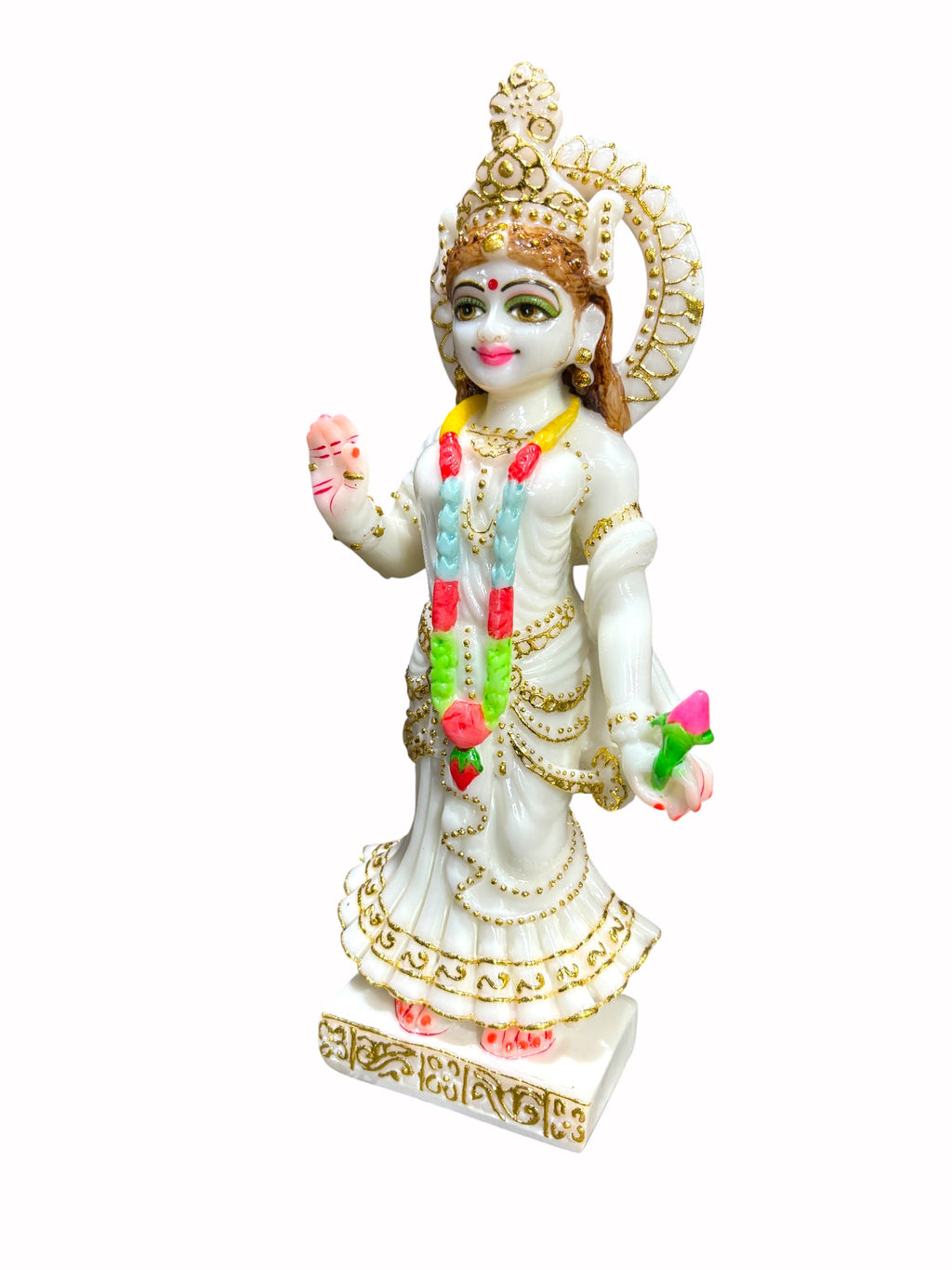 Goddess Radha '9 Inch' (Pure Marble)