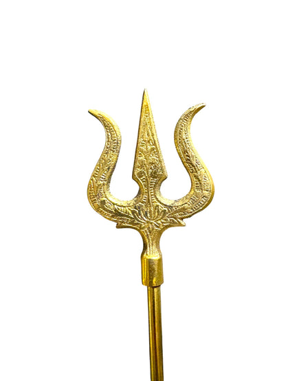 Trishul '12 Inch' (Pure Brass)