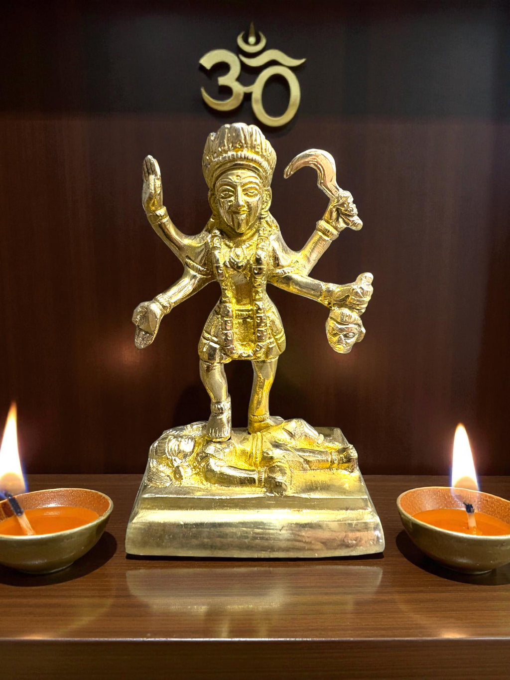 Maa Kali '6 Inch'(Pure Marble)