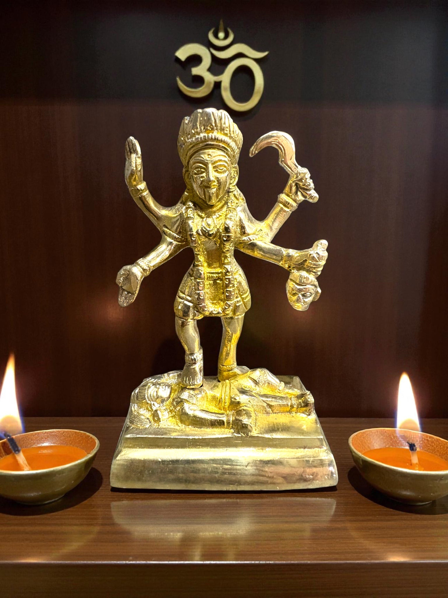 Maa Kali '6 Inch'(Pure Marble)