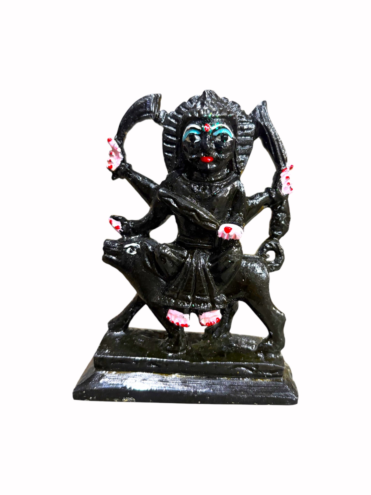 Kaal Bhairav '6Inch' (Pure Black Marble)