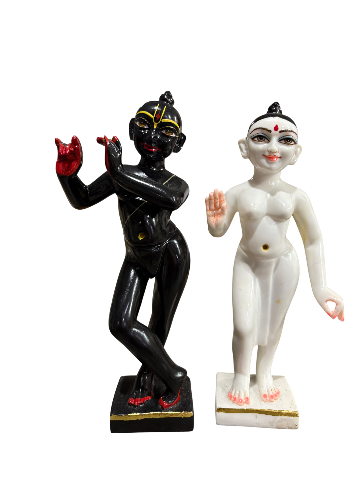 RadhaKrishna '12 Inch' (Pure Marble)