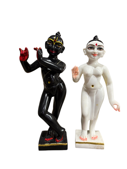 RadhaKrishna '12 Inch' (Pure Marble)