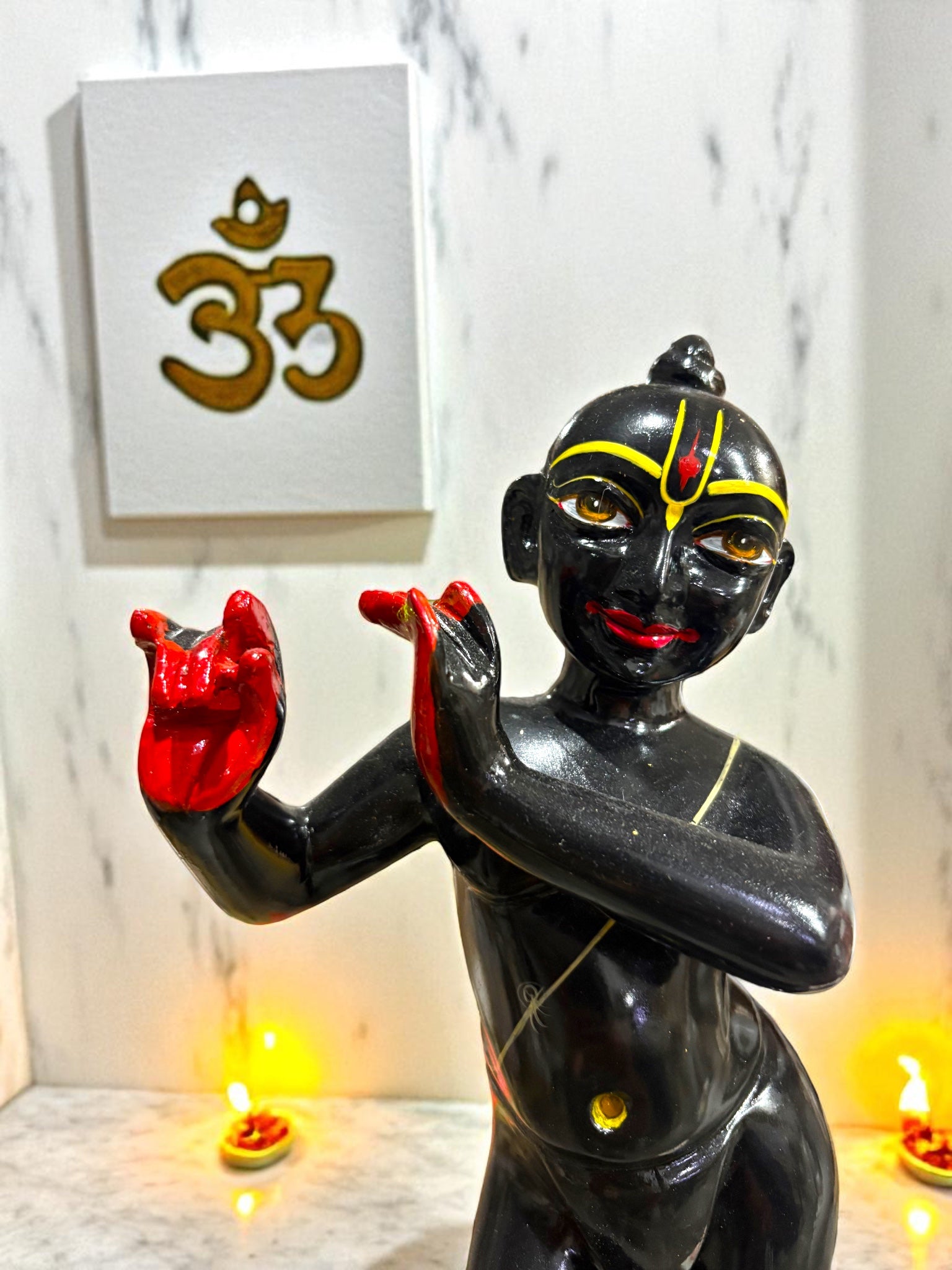 RadhaKrishna '12 Inch' (Pure Marble)