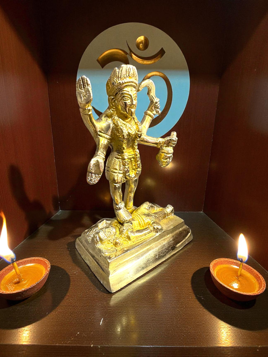 Maa Kali '6 Inch'(Pure Marble)