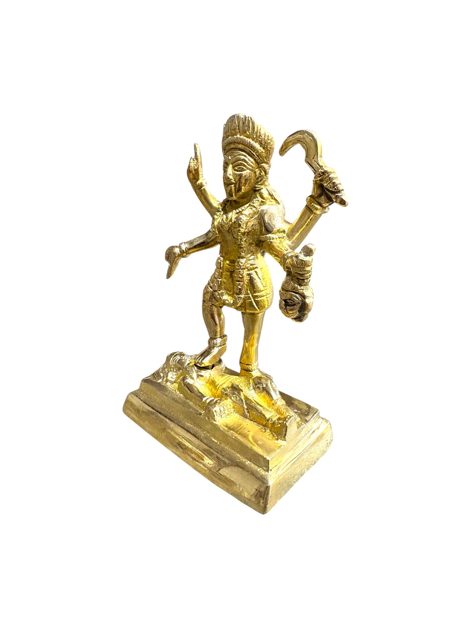 Maa Kali '6 Inch'(Pure Marble)