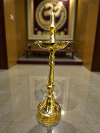 Diya Stand '18 Inch' (Pure Brass)